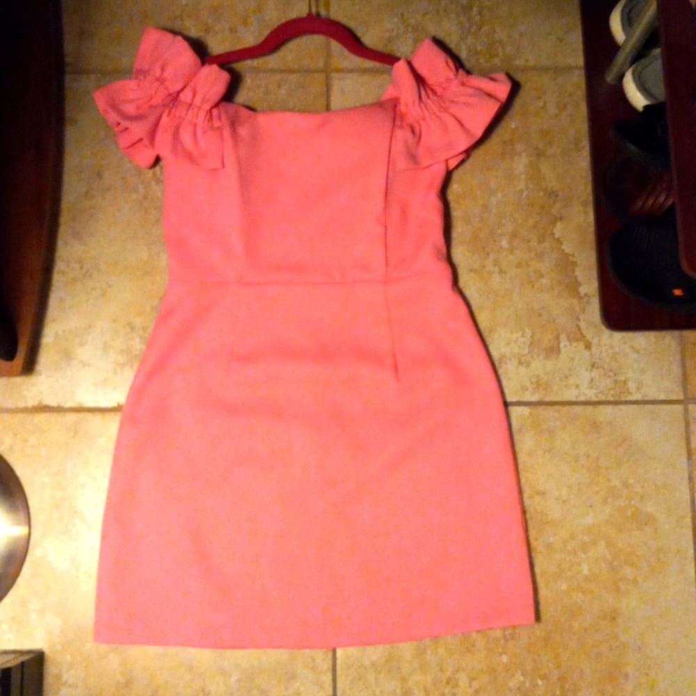 Pink dress size L good quality